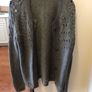 GRAY cardigan
